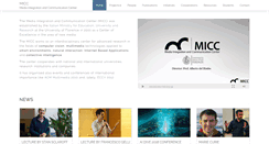 Desktop Screenshot of micc.unifi.it