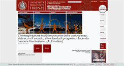 Desktop Screenshot of dirigenzaservizi.unifi.it
