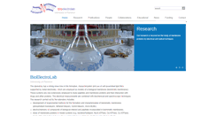Desktop Screenshot of bioelectrolab.unifi.it