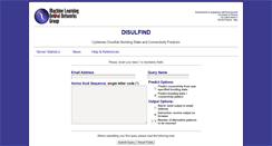 Desktop Screenshot of disulfind.dsi.unifi.it
