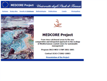 Tablet Screenshot of medcore.unifi.it