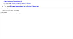 Desktop Screenshot of chim.unifi.it